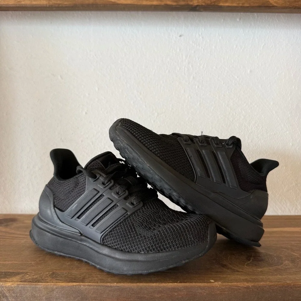 Lot of 2 adidas X_PLRPHASE UBounce DNA Kids Sneakers Triple Black Size 11K